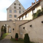 Eintritt auf die Anlage von Schloss Achberg